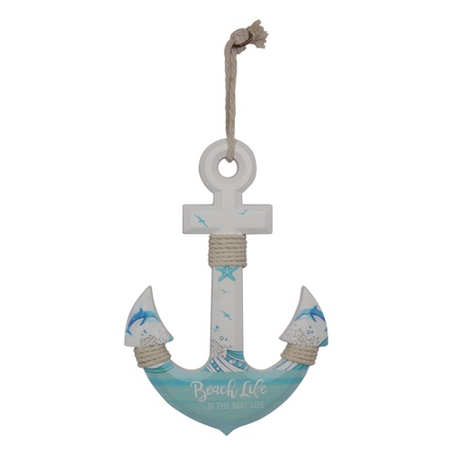 33CM MDF ANCHOR WALL PLAQUE