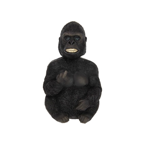 17cm Gorilla Flipping Bird Bobble Head, Fun Animated Desk Decor