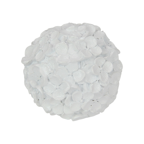 11cm Decor Ball with Hydrangea Flower - Elegant Home Decoration