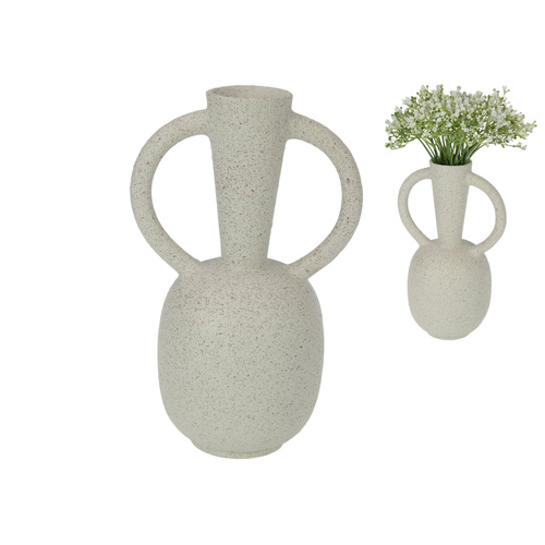 26cm Abstract Decor Vase with Holders, Modern Centerpiece for Home or Office