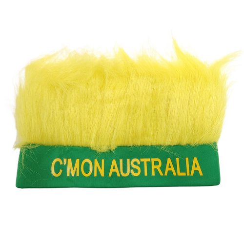 Aussie Team Supporter Hair Novelty Headband Green & Gold Australia