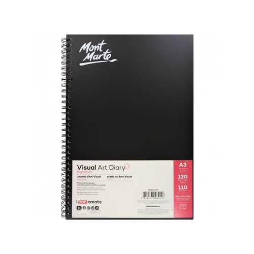 Mont Marte Visual Art Diary A3 120 page