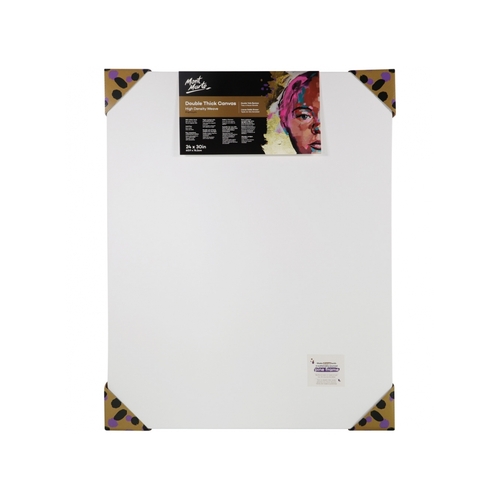 Mont Marte Canvas 60cm x 76cm Double Thick Premium Stretched Frame 24x30in"