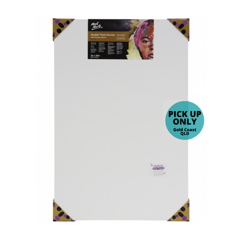 Mont Marte Canvas 60cm x 91cm Double Thick Premium Large Stretched Frame PICK UP ONLY 24x36in"