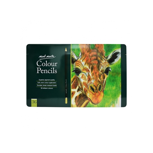 Mont Marte Colour Pencils 36pce Excellent for Sketching and Drawing