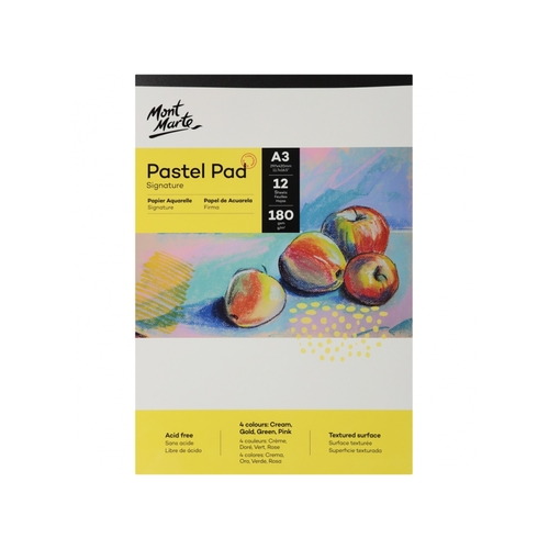 MONT MARTE Pastel Pad A3, 4 Colours