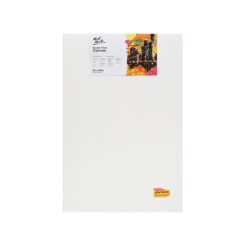 Mont Marte Canvas 60cm x 90cm Double Thick Studio Stretched Frame 24x36in"