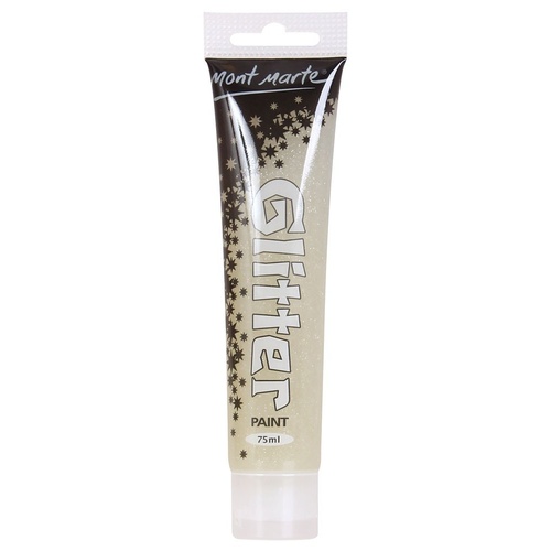 Mont Marte Glitter Paint 75ml - Silver