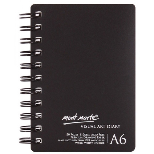 Mont Marte Visual Art Diary A6 120page