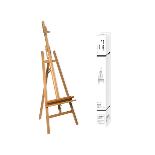 Mont Marte Floor Easel with Adjustable Tilt Feature, A Frame Artist Aide, Extended Height 240cm