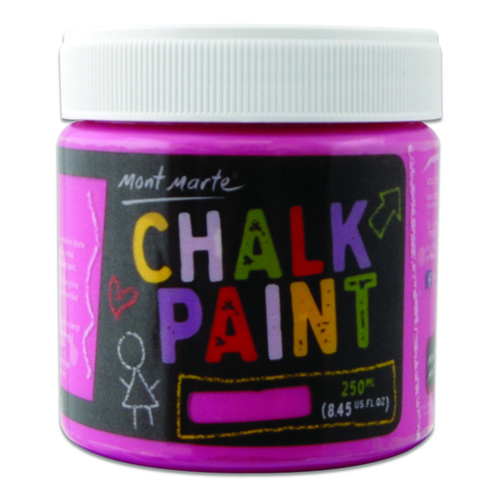 Mont Marte Chalk Paint 250Ml-Magenta