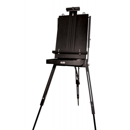 Mont Marte Black French Box Easel Professional Elegant Design 