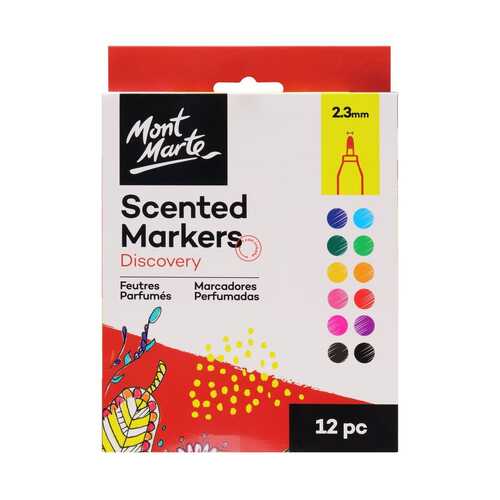 Mont Marte Scented Markers 12pce