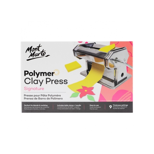 Mont Marte Polymer Clay Press for Marbling and Blending Effects