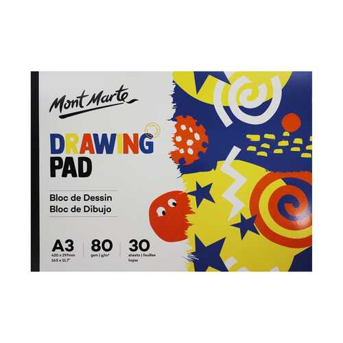 1pce Mont Marte A3 Drawing Pad 30 Sheets Kids Art and Craft