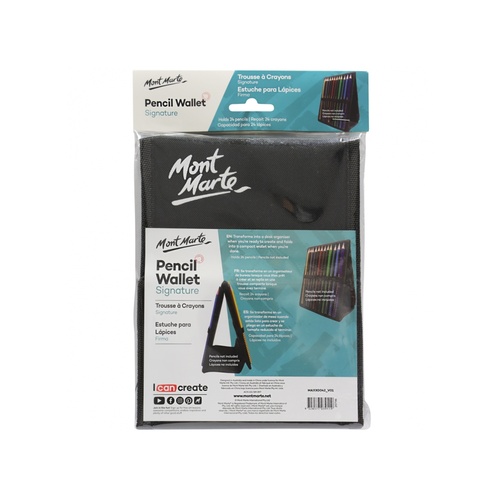1pce Mont Marte Pencil Wallet Self Standing