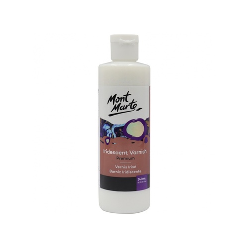 Mont Marte Iridescent Varnish 240ml for Pouring Paint for Fluid Art