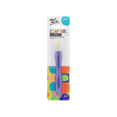 Mont Marte Crafters Paint Brush Silicone Grip 14.5cm Kids Painting