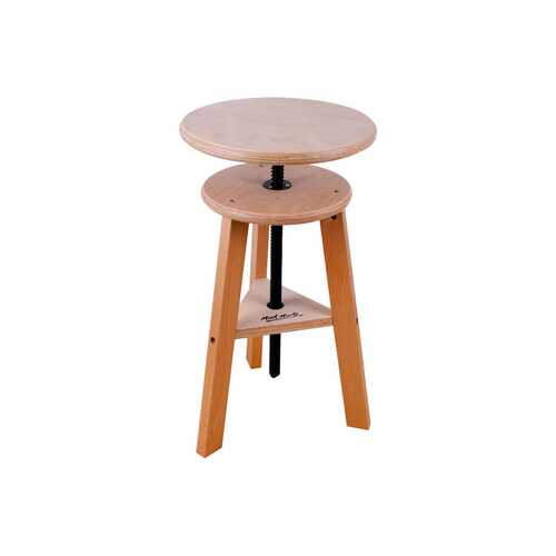 Mont Marte Easel Artist Stool, Adjustable Height 48cm-65cm, Beechwood