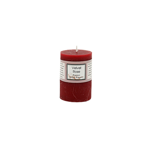 Premium 5cm x 7.6cm Velvet Rose Essential Oil Scented Candle