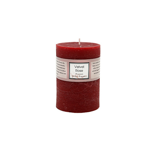 Premium 6.8cm x 9.5cm Velvet Rose Essential Oil Scented Candle