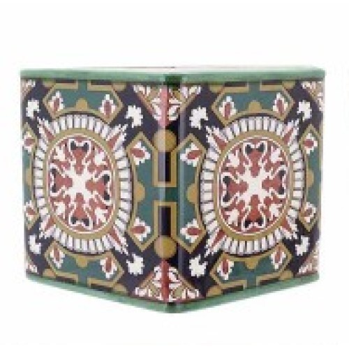 Style A Flower Ceramic Pot Turkish Tile Design 13.5x12.5cm Succulent Garden D̩cor
