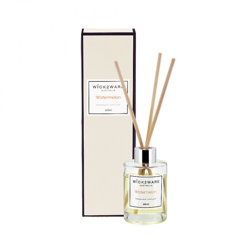 100ml Luxury Diffuser Watermelon Scented w/Reed Sticks In Gift Box Aroma