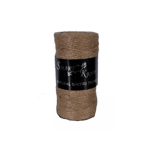 50m Natural Bakers Twine on Spool, Rope String, Craft or Baking