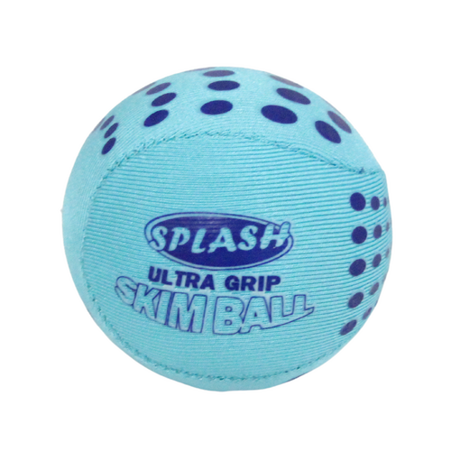 6cm Blue Water Skim Ball Bouncy Great Beach/Pool Game Great For Kids/Adults