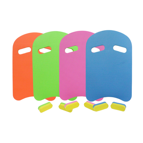 Set of 4 Kickboards with Handles EVA Foam Kids Paddle Boards Bundle