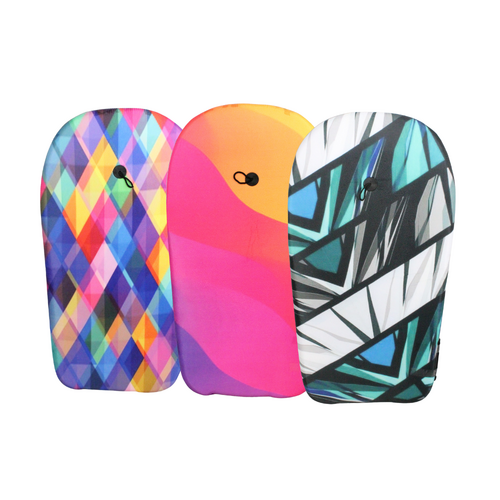 Set of 3 Bodyboards EPS Foam Boogie Boards Medium 84cm Bundle Trio