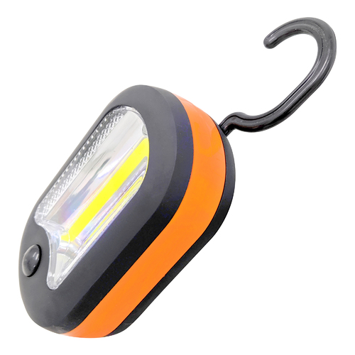 Magnetic Torch Work/Camp Light With Hook LED 97x63x35mm Black