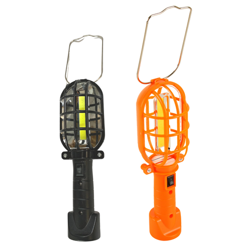 2x LED Torches Set Work/Camp Light with Handle 22cm Magnetic Base