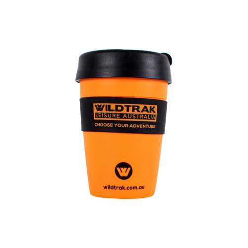 Wildtrak Coffee Travel Mug Cup 350ml Orange