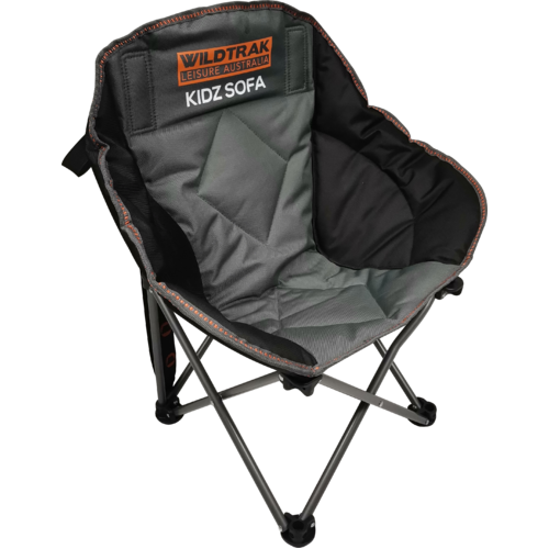 Kids Sofa Camp Chair 62x58x35cm Cushioned 102kg Rated