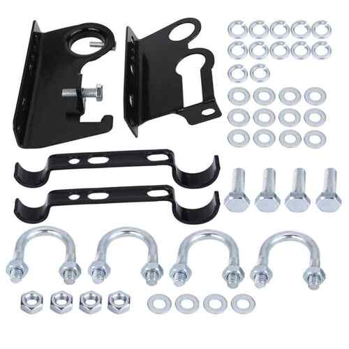 High Lift Farm Jack & Shovel Holder for Roof Racks Accessories Hardened A3 Steel