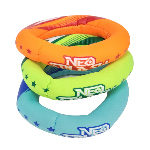 Pool Diving Game Weighted Rings 3pce Neoprene Kids Swimming Practice